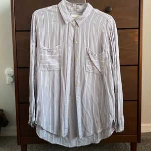 Abercrombie & Fitch boyfriend button up shirt